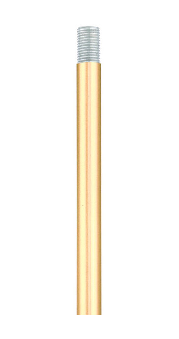 Natural Brass 12" Length Rod Extension Stem