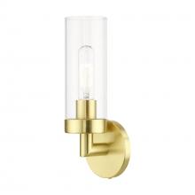 Livex Lighting 16171-12 - 1 Light Satin Brass ADA Single Sconce