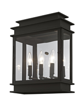 Livex Lighting 20204-04 - 3 Light Black Outdoor Wall Lantern