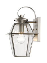 Livex Lighting 2181-91 - 1 Light BN Outdoor Wall Lantern