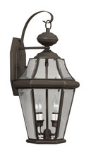  2261-07 - 2 Light Bronze Outdoor Wall Lantern