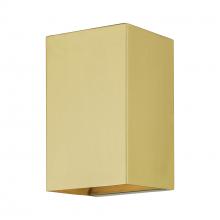  24671-32 - 1 Light Satin Gold Outdoor / Indoor ADA Small Sconce