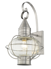 Livex Lighting 26904-91 - 1 Light BN Outdoor Wall Lantern