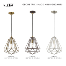 Livex Lighting 41324-07 - 1 Lt Bronze Mini Pendant