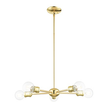  46135-02 - 5 Lt Polished Brass Chandelier