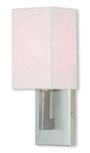  52131-91 - 1 Light Brushed Nickel Wall Sconce