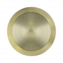 Livex Lighting 56571-01 - 2 Light Antique Brass Medium Semi-Flush/ Wall Sconce
