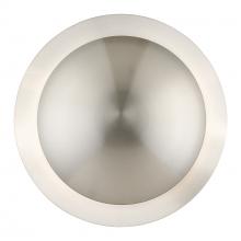 Livex Lighting 56571-91 - 2 Light Brushed Nickel Medium Semi-Flush/ Wall Sconce