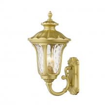  7852-33 - 1 Light Soft Gold Outdoor Medium Wall Lantern