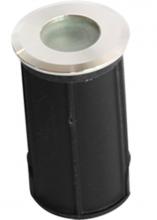 Westgate MFG C1 IGL-1W-30K - STAINLESS STEEL IN-GROUND LIGHT, 12V DC/AC, 1W COB, 100 LM, 45°, IP67, ETL, PC SLEEVE, 3000K