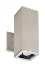 Westgate MFG C1 WMCS5-UDL-MCT-BN-DD - 5in SQ WALL CYL. UP/DOWN LIGHT 40W 30K/40K/50K DUAL DIM. - BN