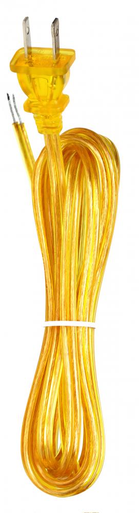 Cord Set; Gold; 8 Foot; With Warning Label