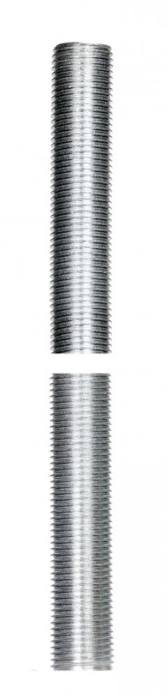 1/8 IP Steel Nipple; Zinc Plated; 5-3/4" Length; 3/8" Wide