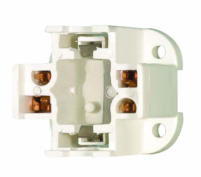 26-32W Bottom Screw Down Socket; Vertical Mount; G24Q-3 And GX24Q-3 Base For: CF26DD/E And CF26DT/E