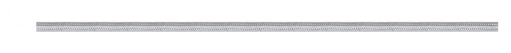 Lighting Bulk Wire; 18/2 SVT Rayon Braid 105C; 300V; 250 Foot/Spool; Silver