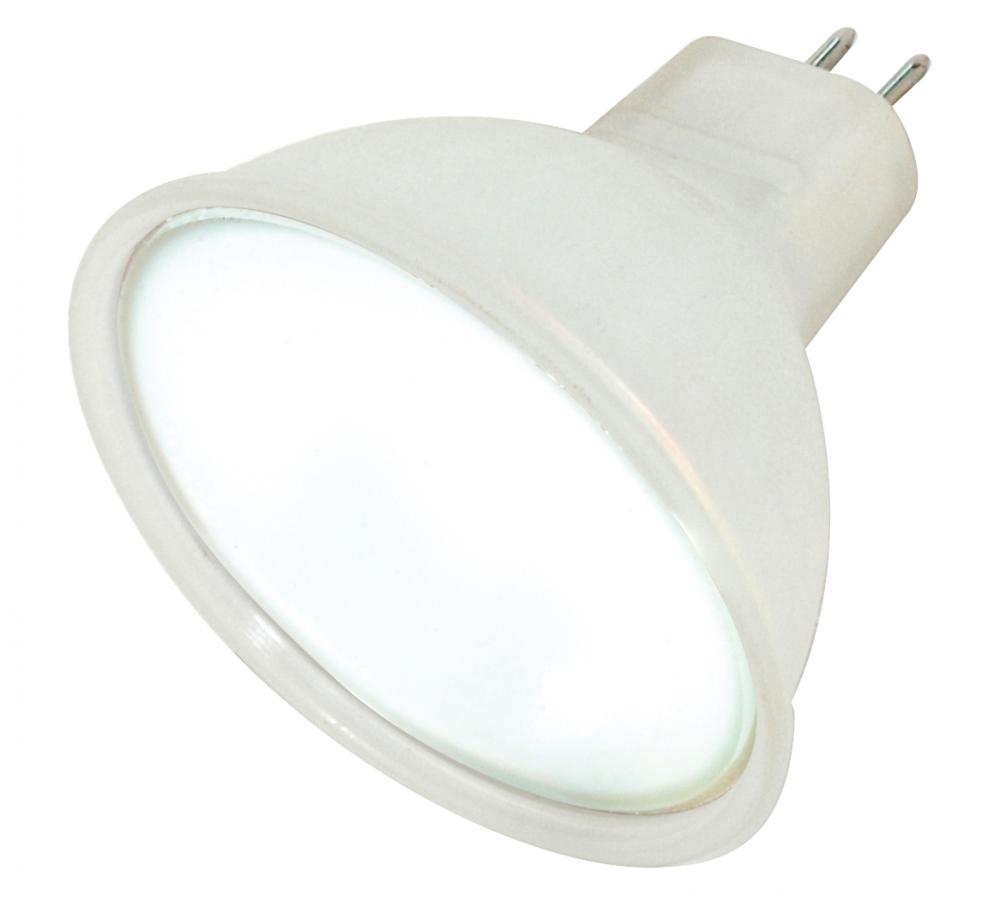 20 Watt; Halogen; MR16; Frosted; 2000 Average rated hours; 255 Lumens; Miniature 2 Pin Round base;