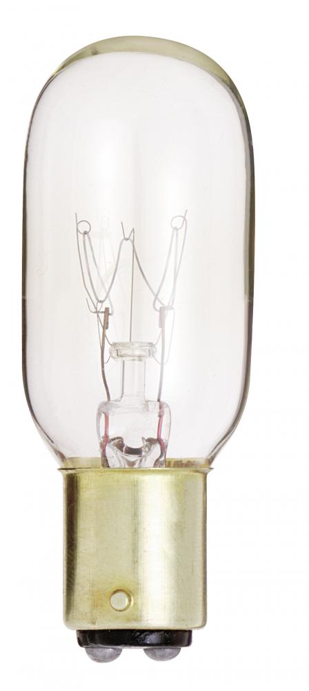 25 Watt T8 Incandescent; Clear; 2500 Average rated hours; 190 Lumens; DC Bay base; 130 Volt; Carded