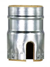 Satco Products Inc. 80/1439 - Aluminum Shell With Paper Liner; Push Thru; Nickel Finish
