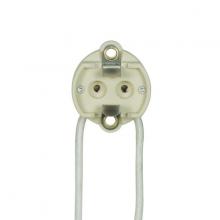 Satco Products Inc. 80/1872 - G12 HID Socket; 5KV 8" SF-2 Leads; 3/4" Height; 1-3/8" Diameter; 1-1/4" CC Screw