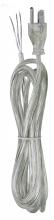Satco Products Inc. 80/2556 - 10 Foot Cord; 1250 Watt; Silver Finish; Plug Strip