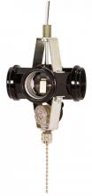 Satco Products Inc. 90/1588 - 4-Light Cluster Socket; On-Off Nickel Pull Chain; 7" AWM B/W Leads 105C; 660W; 250V