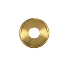 Satco Products Inc. 90/1599 - Turned Brass Check Ring; 1/8 IP Slip; Unfinished; 1-1/2" Diameter