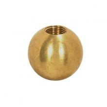 Satco Products Inc. 90/1631 - Brass Ball; 1-1/4" Diameter; 1/8 IP Tap; Unfinished