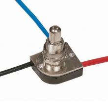 Satco Products Inc. 90/1679 - 3-Way Metal Push Switch; 3/8 Metal Bushing; 2 Circuit; 4 Position (L-1, L-2, L1-2, Off); 6A-125V,