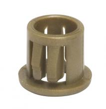 Satco Products Inc. 90/1825 - Nylon Snap-In Bushing; For 3/8" Hole; Gold Finish