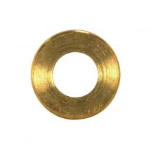 Satco Products Inc. 90/2147 - Turned Brass Check Ring; 1/4 IP Slip; Burnished And Lacquered; 3/4" Diameter
