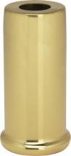 Satco Products Inc. 90/2221 - Solid Brass Spacer; 7/16" Hole; 2" Height; 7/8" Diameter; 1" Base Diameter; Polished