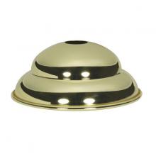 Satco Products Inc. 90/2491 - Polished Brass Finish w/Matching Screw Collar Loop Diameter 5-1/2" Center Hole 11/16" Height