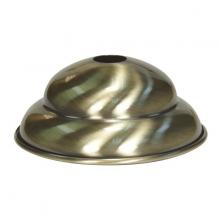 Satco Products Inc. 90/2492 - Antique Brass Finish w/Matching Screw Collar Loop Diameter 5-1/2" Center Hole 11/16" Height