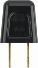 Satco Products Inc. 90/2609 - Quick Connect Plug; Polarized; 18/2 SPT-2; 6A-125V; Black Finish