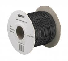 Satco Products Inc. 93/320 - Lighting Bulk Wire; 18/1 Stranded AWM UL 3321 150C; 500 Foot/Spool; Black