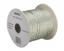 Satco Products Inc. 93/332 - Pulley Bulk Wire; 18/3 SVT 105C Pulley Cord; 250 Foot/Spool; Clear Silver
