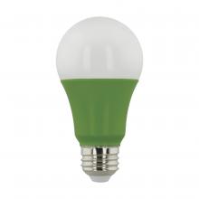 Satco Products Inc. S11440 - 9 Watt; A19 LED; Full Spectrum Plant Grow Lamp; Medium Base; 120 Volt
