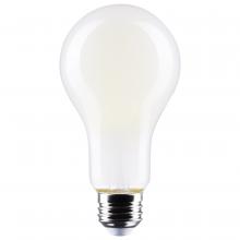 Satco Products Inc. S12444 - 17 Watt; A21 LED; Frost Finish; Medium Base; 3000K; 120 Volt