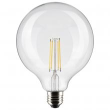  S21259 - 8 Watt G40 LED; Clear; Medium base; 90 CRI; 4000K; 120 Volt