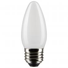 Satco Products Inc. S21283 - 3 Watt B11 LED Filament; Frost; Medium base; 90 CRI; 2700K; 120 Volt