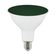 Satco Products Inc. S29481 - 11.5 Watt PAR38 LED; Green; 90 degree Beam Angle; Medium base; 120 Volt