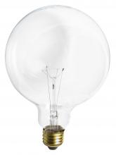 Satco Products Inc. S3013 - 100 Watt G40 Incandescent; Clear; 4000 Average rated hours; 1150 Lumens; Medium base; 120 Volt