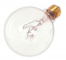Satco Products Inc. S3654 - 100 Watt G30 Incandescent; Clear; 2500 Average rated hours; 1000 Lumens; Medium base; 120 Volt