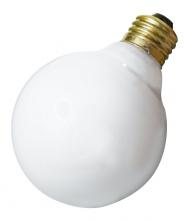 Satco Products Inc. S3671 - 40 Watt G30 Incandescent; Gloss White; 2500 Average rated hours; 300 Lumens; Medium base; 120 Volt
