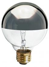 Satco Products Inc. S3861 - 40 Watt G25 Incandescent; Silver Crown; 1500 Average rated hours; 280 Lumens; Medium base; 120 Volt