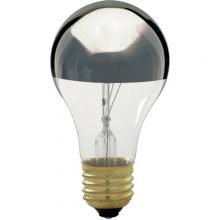 Satco Products Inc. S3955 - 60 Watt A19 Incandescent; Silver Crown; 1500 Average rated hours; 580 Lumens; Medium base; 130 Volt