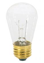 Satco Products Inc. S3965 - 11 Watt S14 Incandescent; Clear; 2500 Average rated hours; 80 Lumens; Medium base; 130 Volt