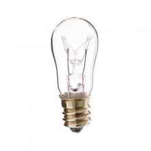 Satco Products Inc. S4572 - 6 Watt S6 Incandescent; Clear; 1500 Average rated hours; 25 Lumens; Candelabra base; 230 Volt