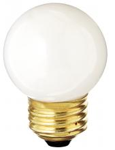 Satco Products Inc. S4710 - 40 Watt G17 Incandescent; Gloss White; 1000 Average rated hours; 348 Lumens; Medium base; 130 Volt;