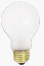 Satco Products Inc. S5013 - 100 Watt A21 Incandescent; Frost; 1500 Average rated hours; 980 Lumens; Medium base; Marine Use; 12